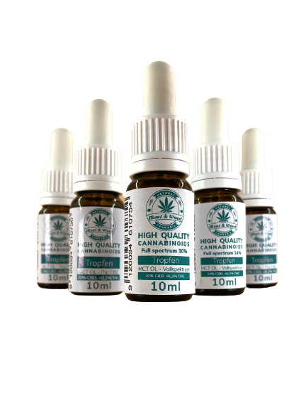 Meet&Weed CBD-Aroma-Öl | 10% / 15% / 20% Fullspectrum 10ml
