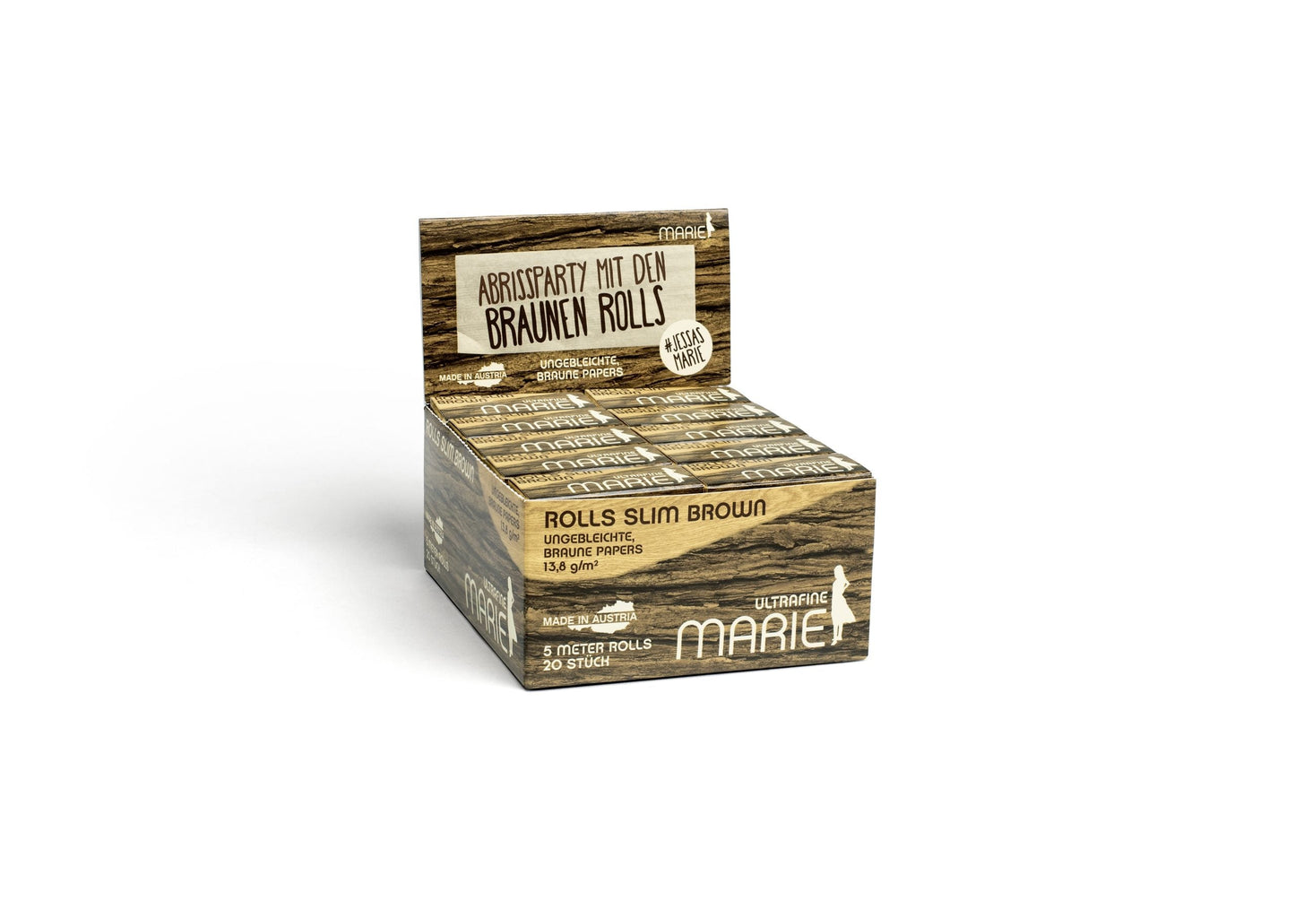 Marie Slim Endless-Rolls - Brown