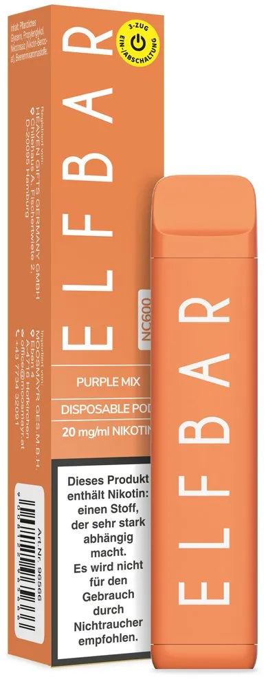 Elf Bar NC600 Purple Mix 20mg